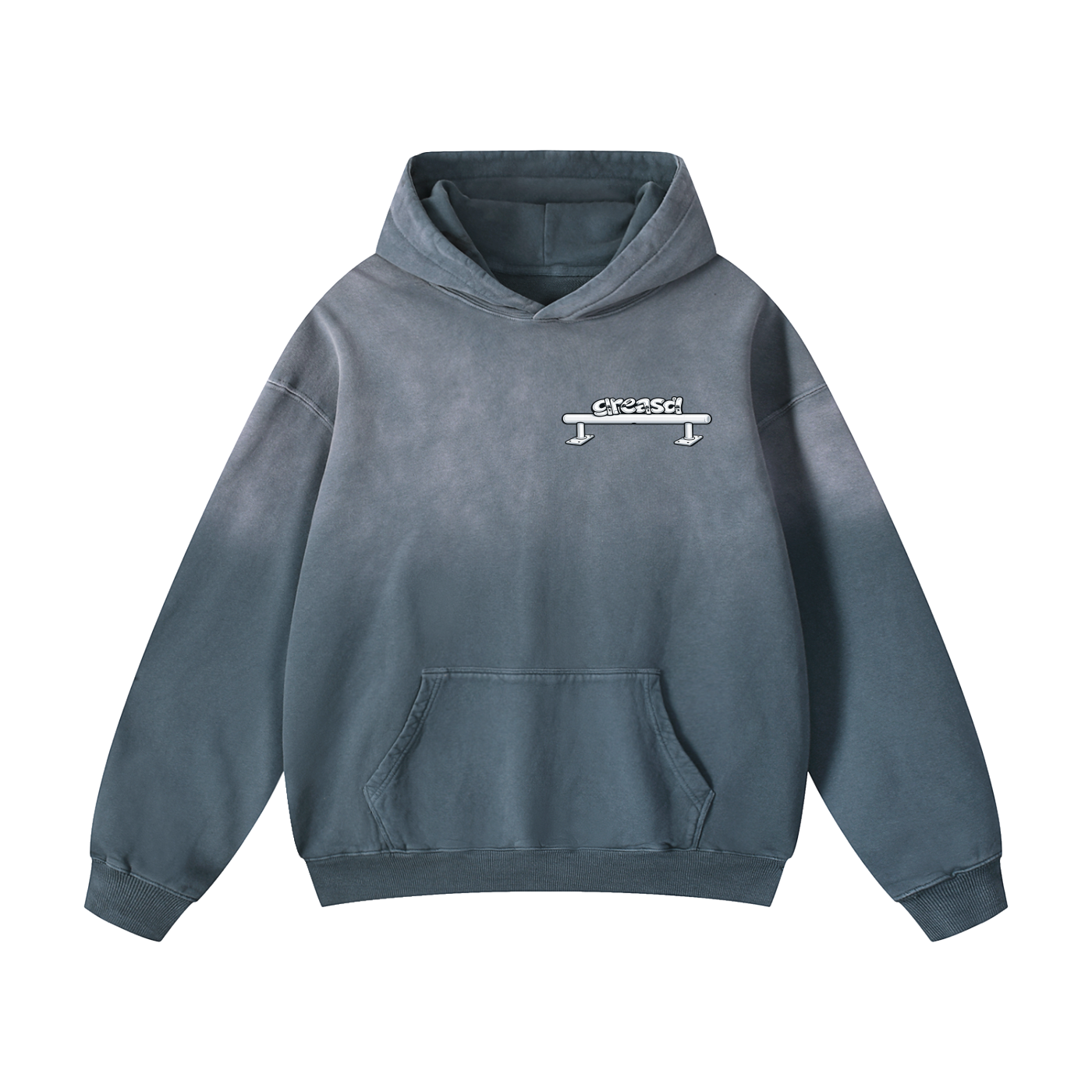 Greasd Oversized Washed Hoodie
