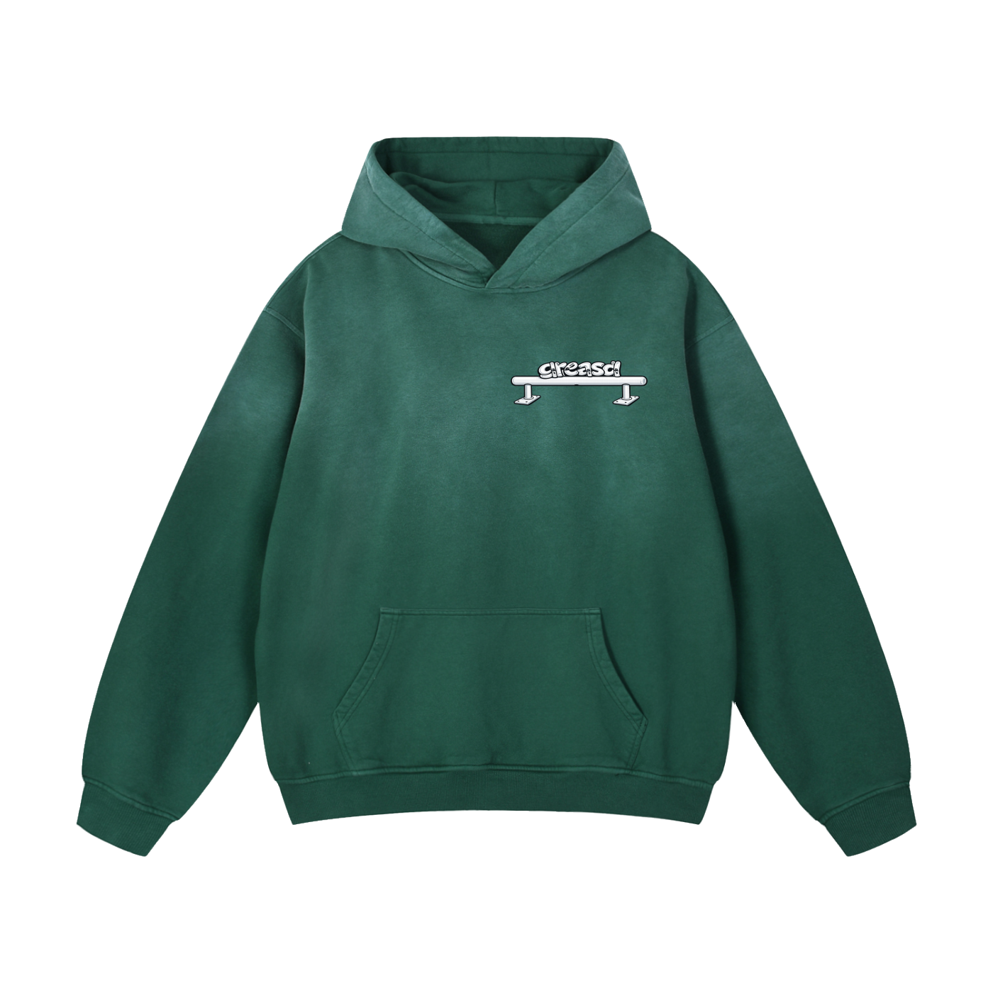 Greasd Oversized Washed Hoodie