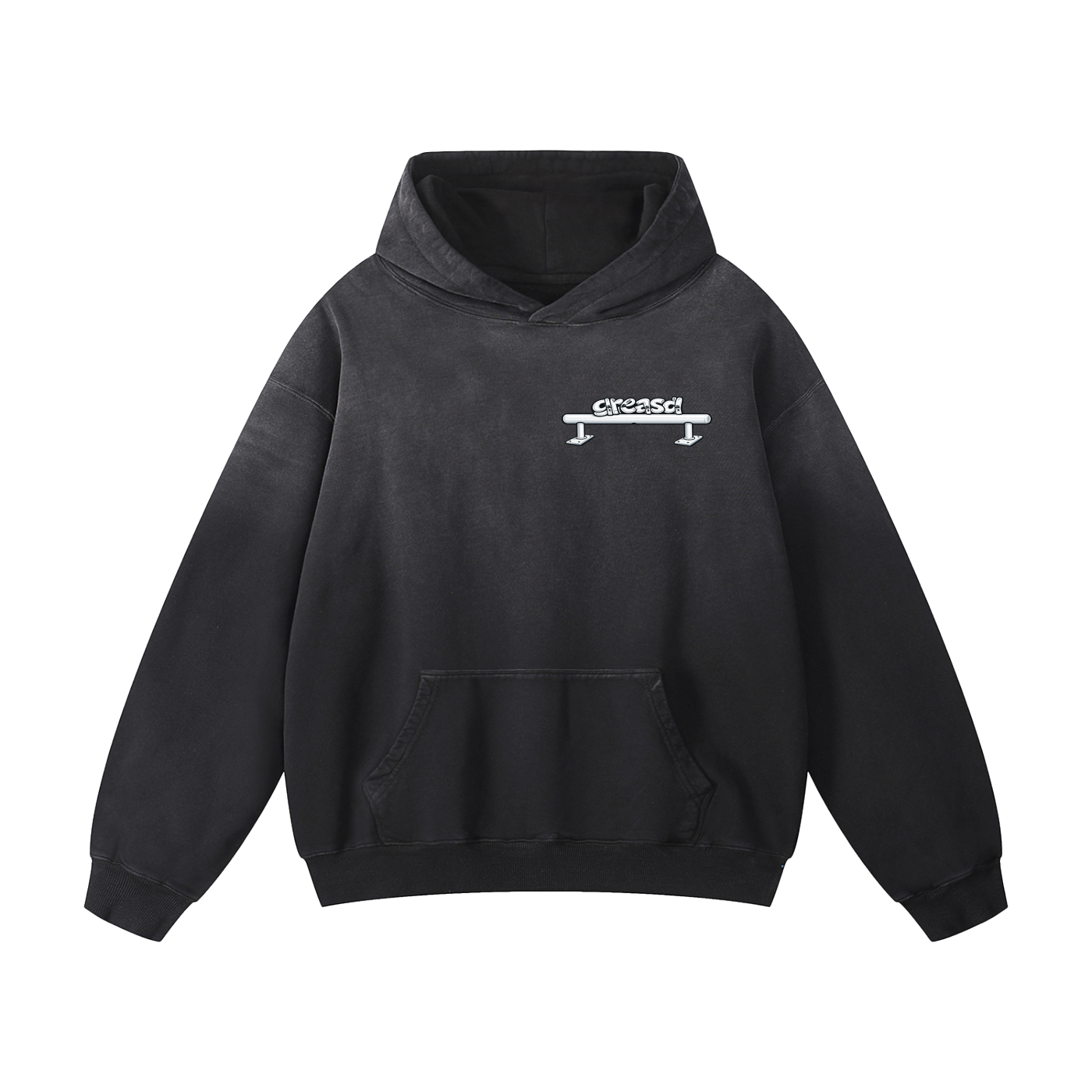 Greasd Oversized Washed Hoodie